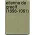 Etienne de Greeff (1898-1961)