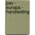 PAV - Europa - handleiding