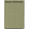 Klasse-interferentie by A. Bijlsma