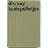 Display taalspelletjes