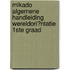 Mikado Algemene handleiding Wereldorintatie 1ste graad
