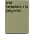 Wet investeren in jongeren