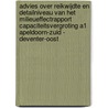 Advies over reikwijdte en detailniveau van het milieueffectrapport Capaciteitsvergroting A1 Apeldoorn-Zuid - Deventer-Oost by Commissie voor de m.e.r.