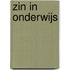 Zin in onderwijs