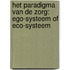 Het paradigma van de zorg: ego-systeem of eco-systeem