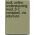 ECDL, online ondersteuning mod. 0-7, compleet, via Eduroute