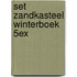 SET ZANDKASTEEL WINTERBOEK 5ex