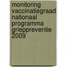 Monitoring vaccinatiegraad Nationaal Programma Grieppreventie 2009 door M.A.J.B. Tacken