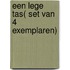 Een lege tas( set van 4 exemplaren)