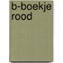 b-boekje rood