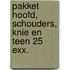 Pakket Hoofd, schouders, knie en teen 25 exx.