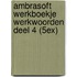 AmbraSoft Werkboekje Werkwoorden deel 4 (5ex)