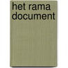 Het rama document by Paul Maier