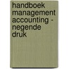 Handboek management accounting - Negende druk door Werner Bruggeman
