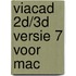 VIACAD 2D/3D versie 7 voor MAC