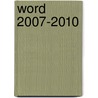 Word 2007-2010 door Danny Devriendt