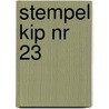 Stempel kip nr 23 door M.Th. Rahder