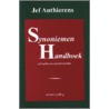 Synoniemen handboek door J. Anthierens