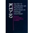 De ICD-10 classificatie van psychische stoornissen en gedragsstoornissen