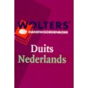 Wolters' handwoordenboek Duits-Nederlands door I. van Gelderen