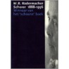 M.R. Radermacher Schorer 1888-1956 door Theo de Boer