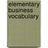 Elementary business vocabulary