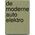 De moderne auto elektro