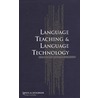 Language teaching and language technology door Jager