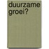 Duurzame groei?