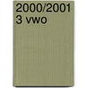 2000/2001 3 Vwo door Onbekend