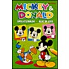 Disney spelletjesblok Mickey en Donald set 6x2 delen door Onbekend