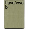 Havo/vwo B door A.J.W. Verlegh