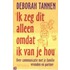 Ik zeg dit alleen omdat ik van je hou