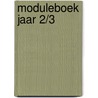 Moduleboek jaar 2/3 by M. Brok