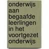 Onderwijs aan begaafde leerlingen in het voortgezet onderwijs door P. Span