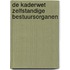 De Kaderwet zelfstandige bestuursorganen