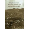 Memoires van een man die op vossen jaagde door S. Sassoon
