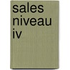 Sales niveau IV by Unknown