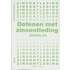 Oefenen met zinsontleding antw. zinsd.