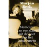 Memoires van een dame uit de goot van het amusement door Marjan Berk