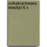 Volkskrantreeks Leeslijst 6 x