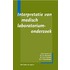 Interpretatie van medisch laboratoriumonderzoek