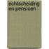 Echtscheiding en pensioen