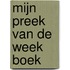 Mijn preek van de week boek