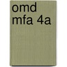 OMD MFA 4A door J.J.A.W. Van Esch