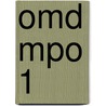 OMD MPO 1 door J.J.A.W. Van Esch