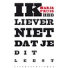 Kus me, straf me door Marja Pruis