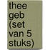 THEE GEB (SET VAN 5 STUKS)