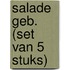SALADE GEB. (SET VAN 5 STUKS)