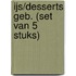IJS/DESSERTS GEB. (SET VAN 5 STUKS)